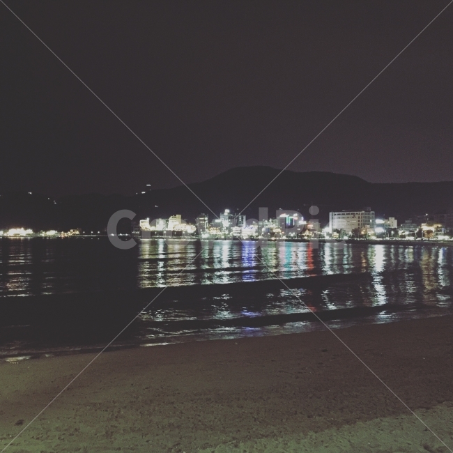 바다,밤바다,감성사진,감성,사진,부산,해변,바다,beach,sea,도시,풍경,city,landscape,야경,밤,nightscape,night,water,물