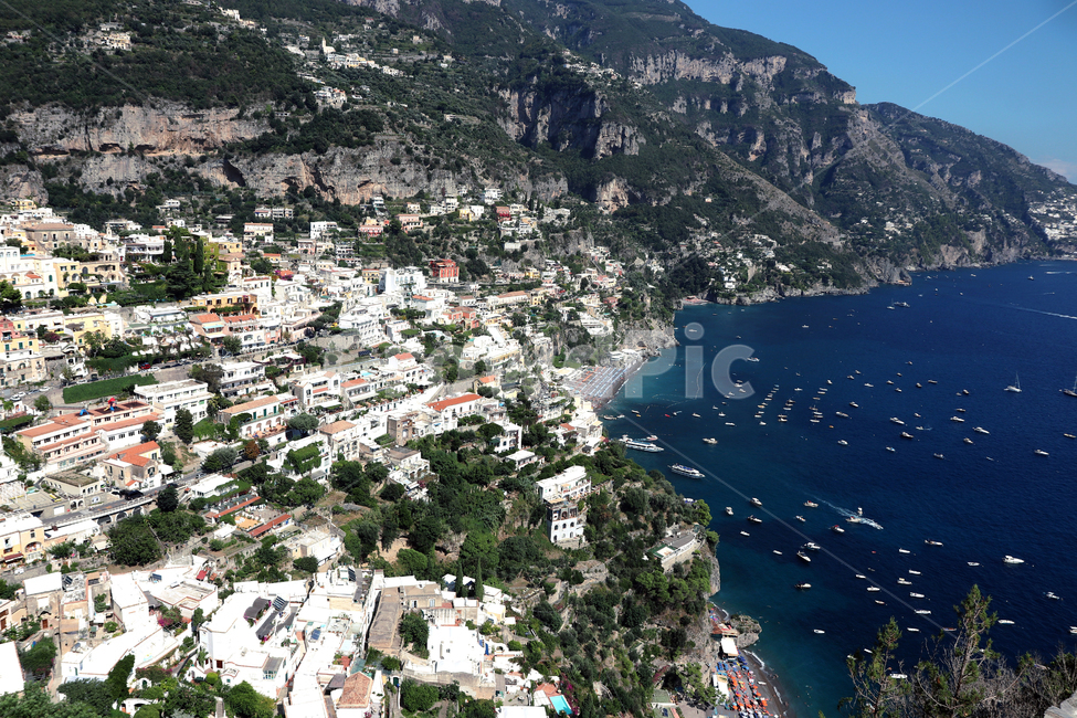 sky,Neapolitan,summer sea,Harbor,nature,sky sea,summer,Positano,Coast,ocean,Town,background,waterfront,sight,Italy,Southern Tour,Southern Italy