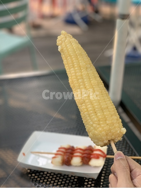 옥수수,소떡소떡,간식,옥수수콘,소풍,나들이