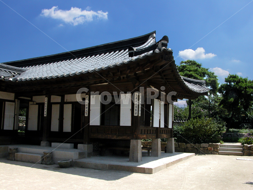 한국,기와집,전통가옥,집,한옥,patio,안마당