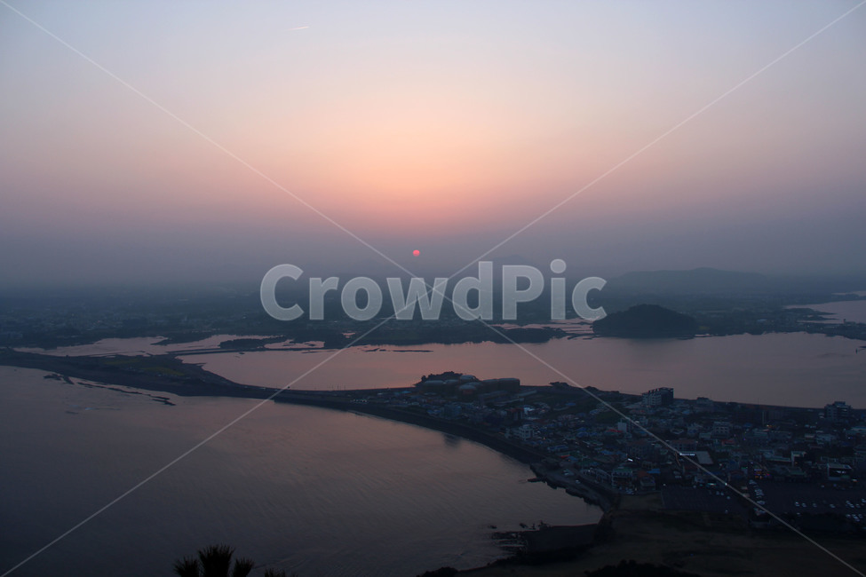 일몰,하늘,바다,제주도,석양,자연,풍경,nature,landscape,경치,outdoors,옥외,scenery,aerial view,조감도