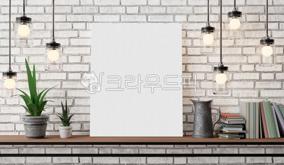 거실,액자,테이블,가구,그림액자,소품,장식,목업,인테리어,방,공간,공백,포스터,여백,벽,디자인,모던,현대적,배경,식물,벽돌,화이트,계단,화분,전구,조명,스탠드,소파,의자,선반,인테리어,실내디자인,interior design