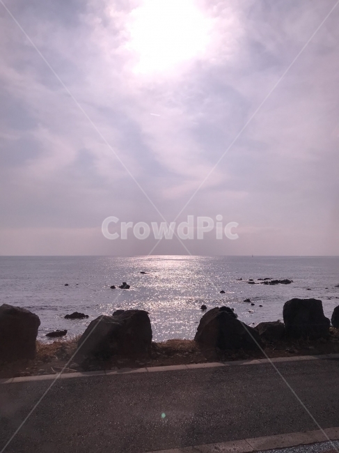 바다,빛,해안도로,해안가,해,구름,도로,바위,파도,자연환경,자연,바닷가,배경,배경화면,노을,자연,풍경,nature,landscape,promontory,곶,outdoors,옥외