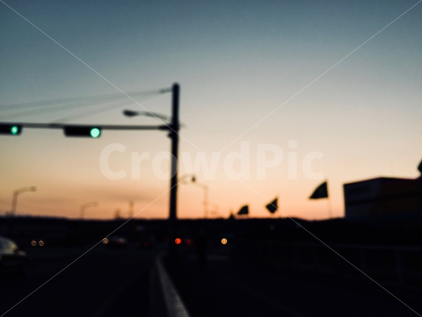 노을,신호등,불빛,바람,인사,감성,sensible,feeling,교통,교통수단,traffic,transportation,road,도로