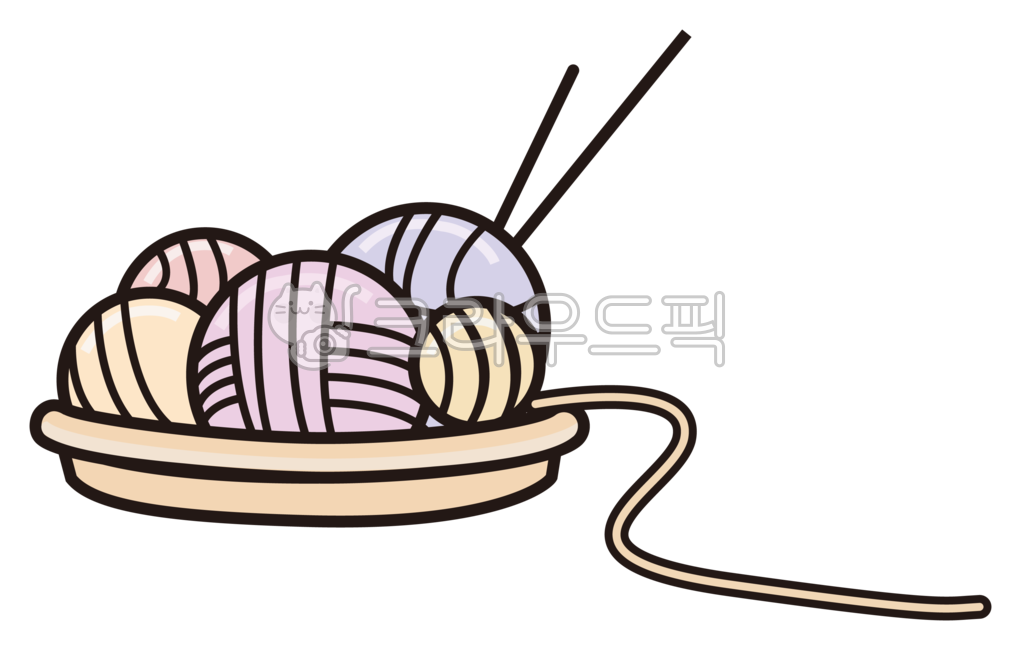 털실,털뭉치,실,뜨개질,일러스트,스티커,털실일러스트,털실그림,실뭉치,실그림,뜨개질일러스트,대바늘,바구니,겨울,겨울일러스트,손뜨개,손뜨개일러스트,취미