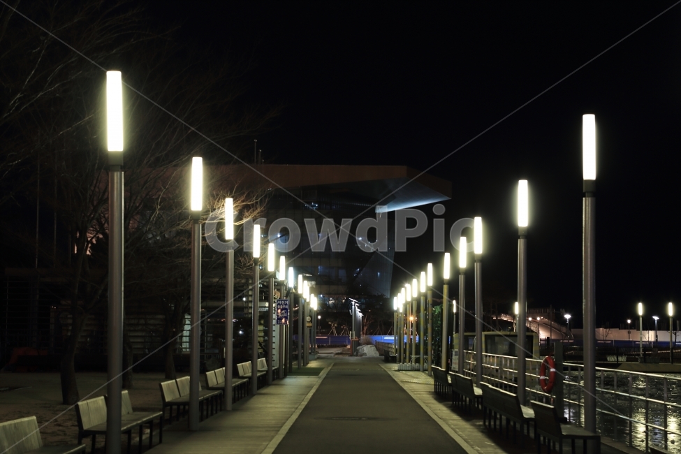 조명,공원,가로등,길,벤치,의자,야경,밤,풍경,nightscape,night,landscape,path,통로