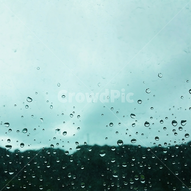 물방울,창문,비,하늘,흐린,산,비,비오는날,rain,rainy