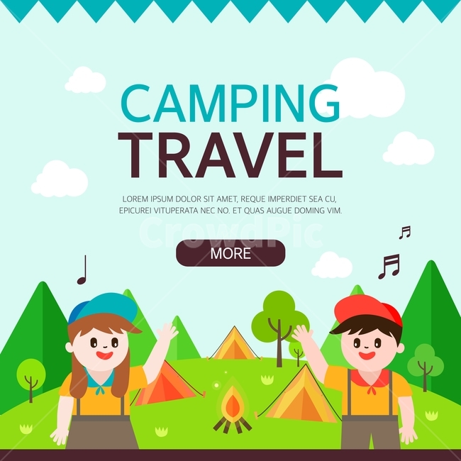 여행,캠핑,모닥불,산,배너,이벤트,템플릿,배경,백그라운드,여행,휴가,traveling,vacation,trip,그래픽,일러스트레이션,graphic,illustration