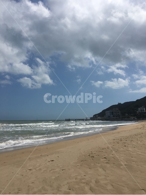해변,바다,여름,거품,부산,summer,beach
