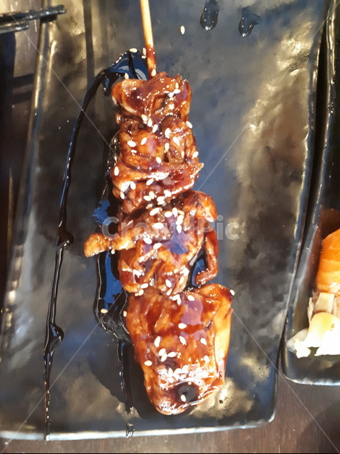 꼬치,닭꼬치,음식,닭요리,꼬치요리