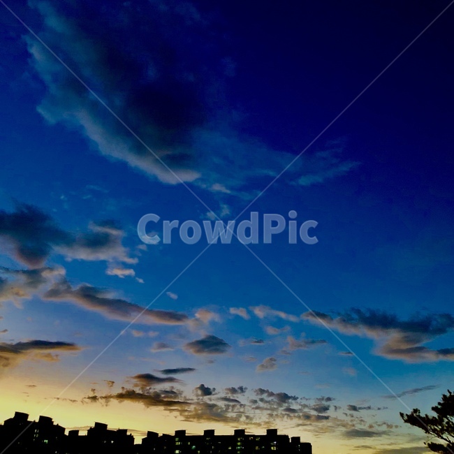 하늘,구름,해질녘,자연,sky,cloud,sunset,nature,선셋,먹구름,색감