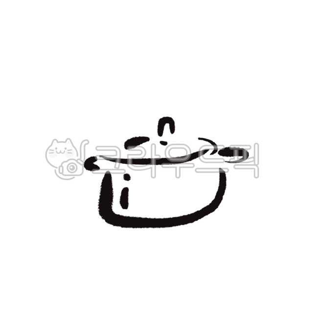 png,배경없는,일러스트,소품,손그림,심플,미니멀리즘,단순한,단색,냄비,조리도구,주방용품