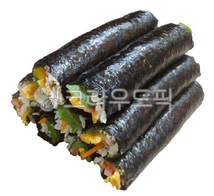 김밥, 김, 분식, 식사, 음식, 사진,이미지,일러스트,캘리그라피 - 디스앤댓작가