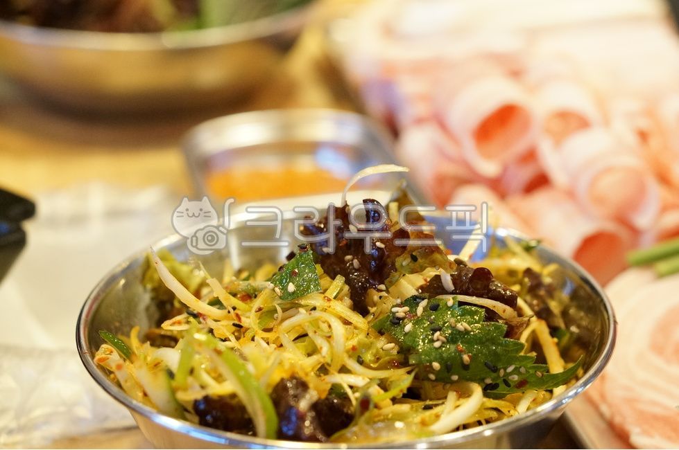 food, 음식, pork, 돼지고기, 대패삼겹살, 사진,이미지,일러스트,캘리그라피 - 하마송이작가