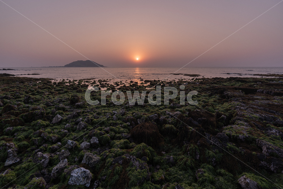 바다,일몰,sunset,노을,윤슬,sea,자연,풍경,nature,landscape,비양도,협재해수욕장,제주도,jeju