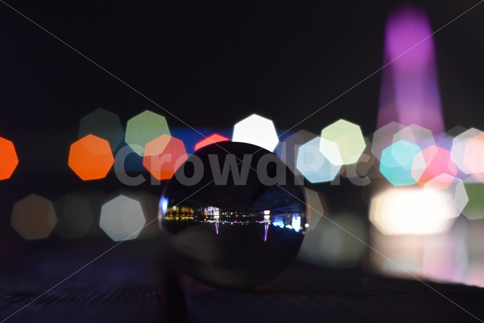 돌산대교,야경,여수밤바다,구슬,보케,야경,밤,풍경,nightscape,night,landscape,사물,물건,오브젝트,thing,object,matter,sphere,구체