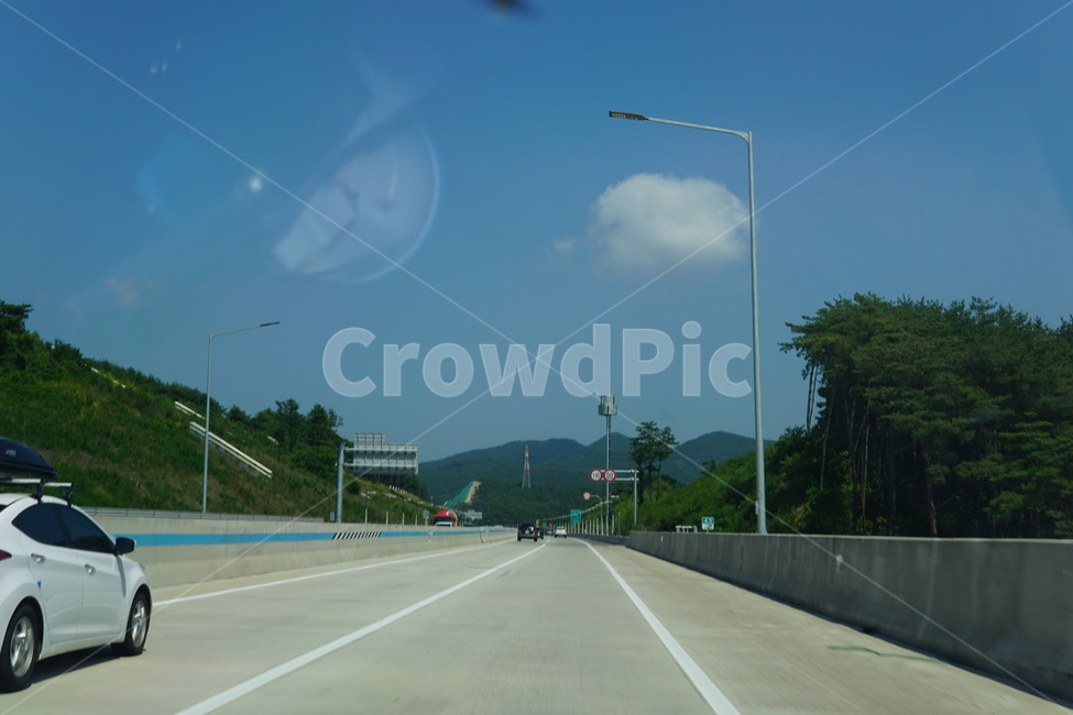 고속도로,부산외곽순환도로,여름,아스팔트,기장