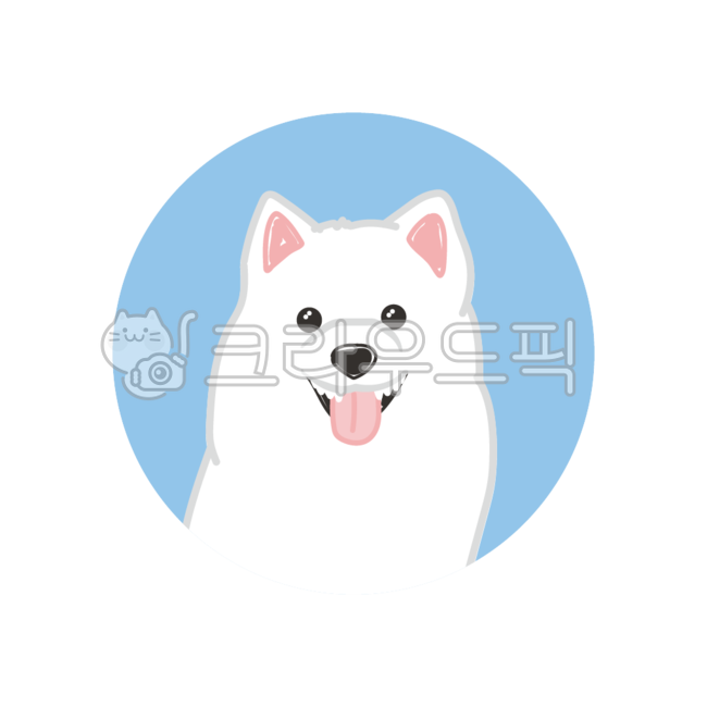 강아지그림,강아지얼굴,흰강아지,강아지일러스트,강아지프로필