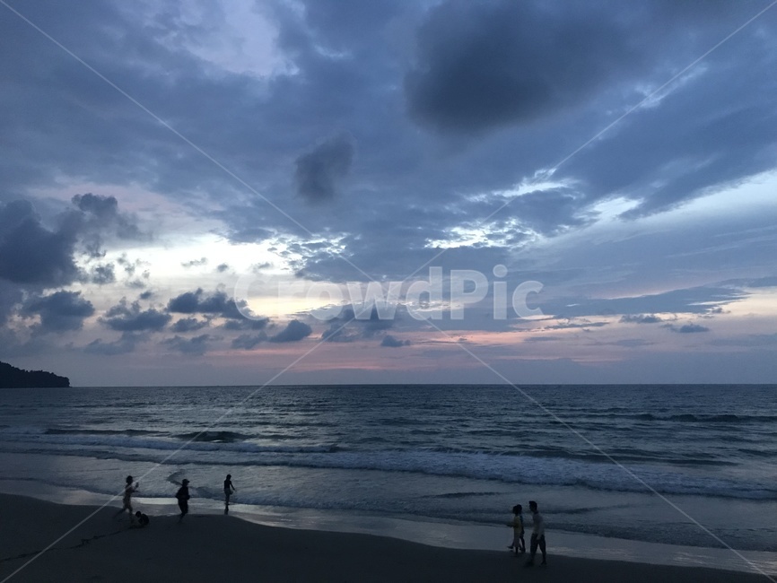 하늘,sunset,노을,일몰,바다,감성,감성사진,sky,코타키나발루,갬성,구름,cloud