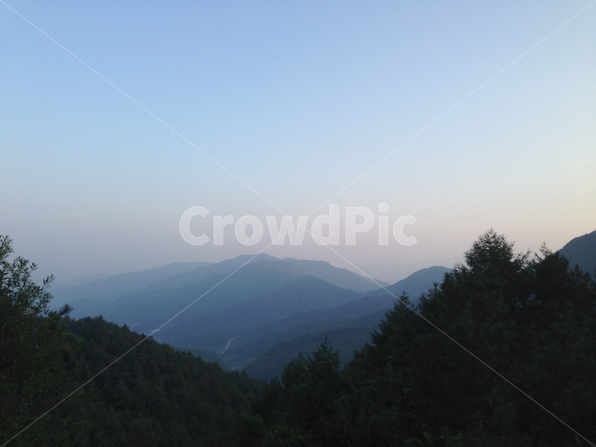 산,미스트,수묵화,자연,풍경,새해,해돋이,자연,풍경,nature,landscape,outdoors,옥외,slope,경사,mountain,mountain range,산맥