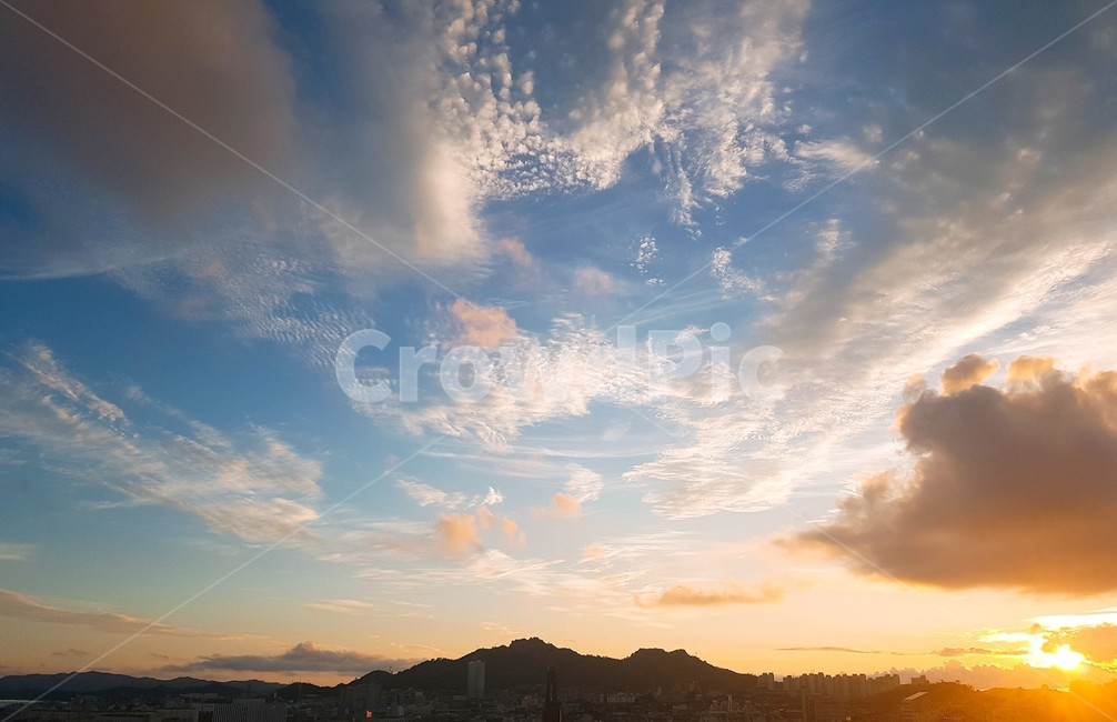 일몰,해질녘,노을,구름,하늘,cloud,sky,풍경