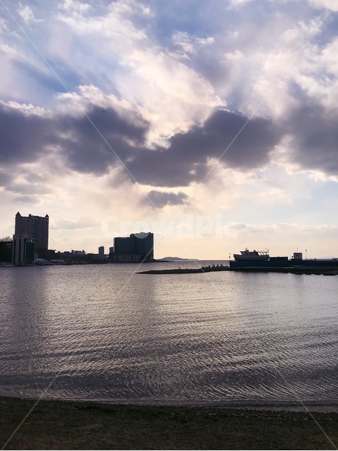 잔잔함,바다,파도,풍경,하늘,자연,풍경,nature,landscape
