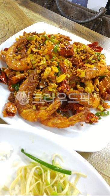 향라대하,샹라따샤,xiangladaxia,새우,shrimp,fried,튀김,음식,food,china,중국