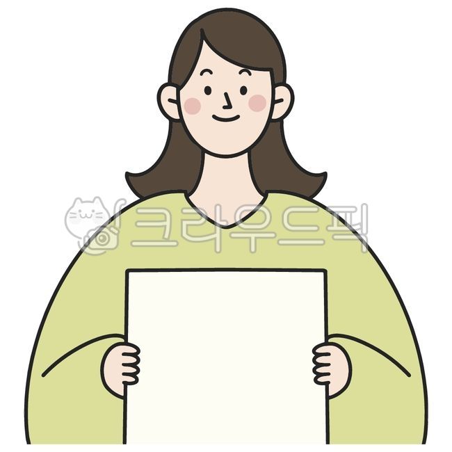 손그림,드로잉,사람,캐릭터,귀여운,선생님,전문가,표정,얼굴,상반신,안내문,안내원,설명,손가락,종이,공지,안내,알림,알리기,젊은이,여성,여자,취업,사회초년생,홍보,카드뉴스,소통,교류,심플,일러스트,미소,친절