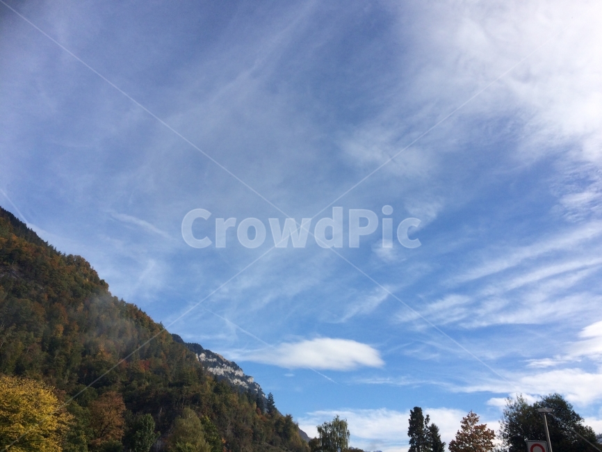 하늘,산,맑은,clear,sky,nature,mountain,clouds,자연,풍경,nature,landscape,outdoors,옥외,tree,나무,plant,식물,fir,전나무