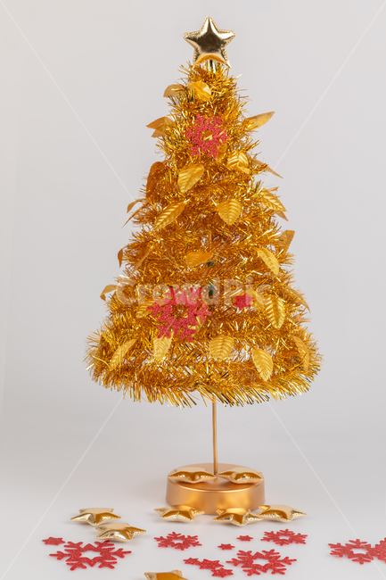 크리스마스,별,트리,장식,골드트리,골드잎,눈꽃,흰색배경,메리크리스마스,성탄절,merry christmas
