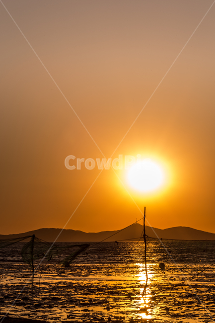 nature,자연,outdoors,옥외,sunset,일몰,dusk,황혼,redsky,붉은하늘,sky,하늘,dawn,새벽,햇빛,sunlight,바다,ocean,sea,해,태양,sun,풍경,scenery,foreshore,갯벌,자연,풍경,nature,landscape