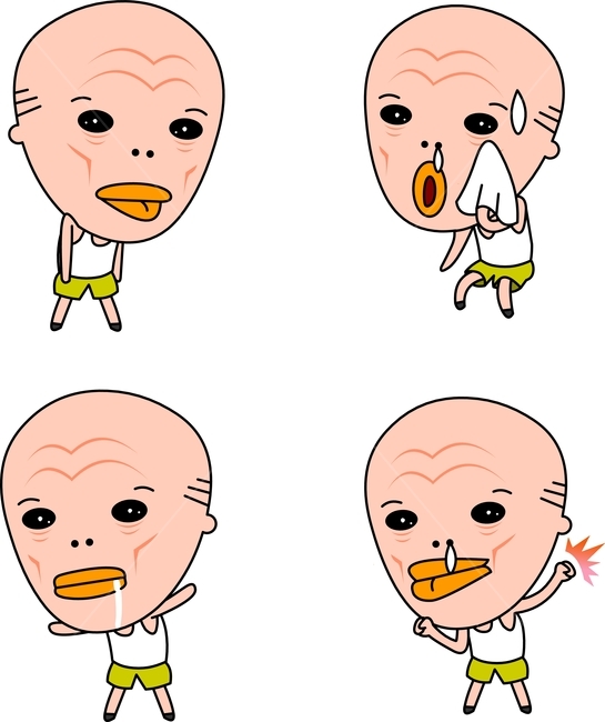 캐릭터,엽기캐릭터,코믹캐릭터,엽기,코믹,개그,만화,웃긴,sd캐릭터,2등신,이모티콘,아바타,개성,못난이,동작,행동,감정,느낌,표정,표현,기분,과장,성격,상황,시추에이션,인물,사람,큰머리,일러스트,벡터,할아범,할아버지,해골,주름,대머리,늙음,노인,세월,괴팍함,마름,남,남자,멍,멍때림,황당,무표정,얼음,굳음,식은땀,손수건,당황,힘든,어려운,아쉬움,처량함,의욕,침,의지,일어남,콧물,불끈,주먹,사람,인물,인간,human,person,얼굴표정,facial expression,face,그래픽,일러스트레이션,graphic,illustration