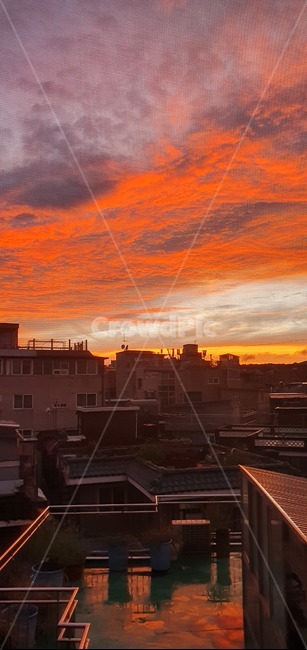 일몰,붉은하늘,황혼,sky,하늘,자연,자연,풍경,nature,landscape