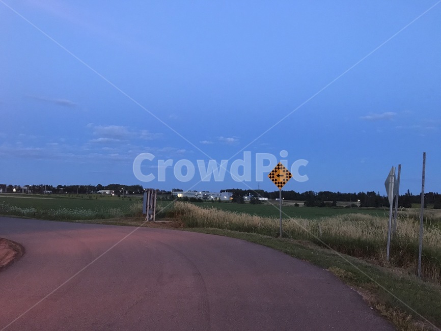 길,표지판,해질녘,도로,하늘,road,sign,path,sky,sunset