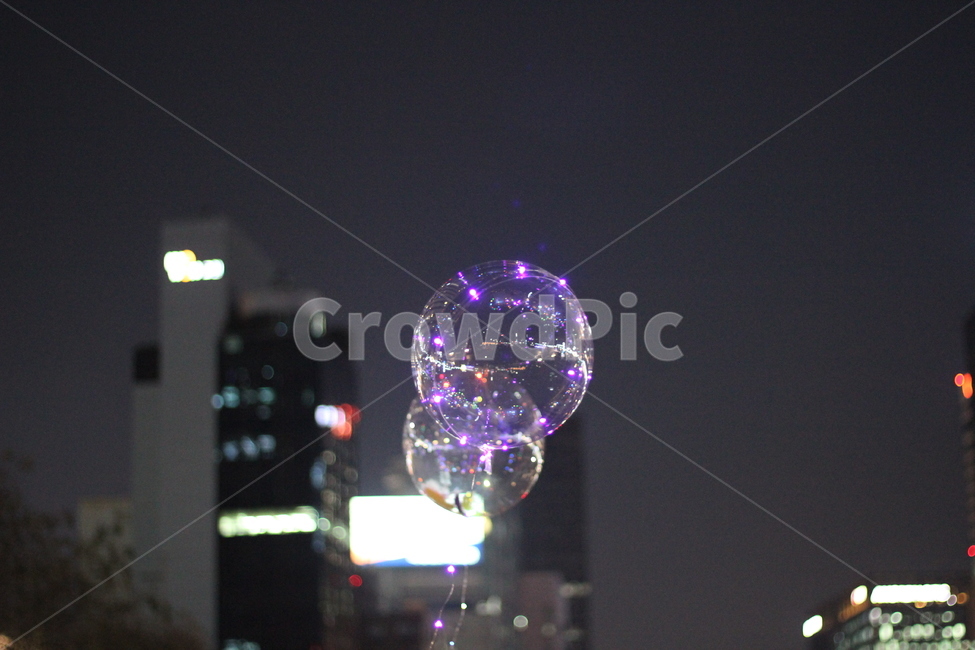 풍선,야경,불빛,밤,도시,led,balloon,light,night,nightview,city,야경,밤,풍경,nightscape,night,landscape,감성,sensible,feeling,bubble,거품