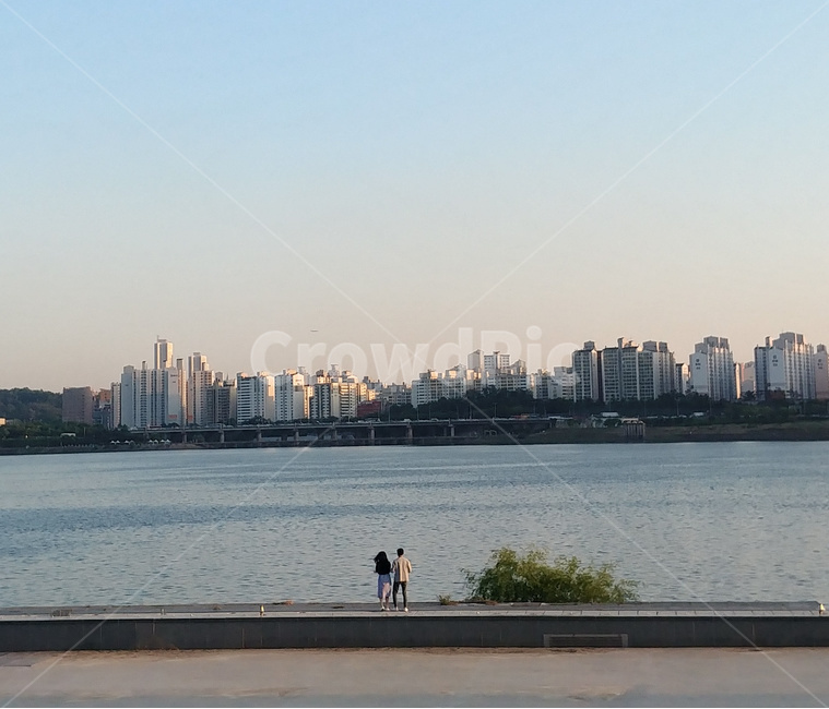 한강,커플,사람,풍경,남여,강,연인