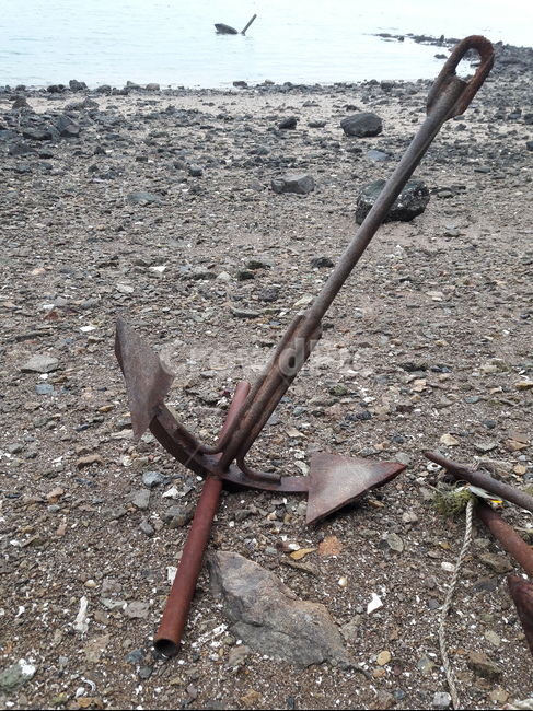 닻,anchor,바닥,ground,iron,쇠,hook,녹슨,바닷가