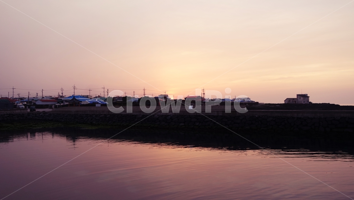 석양,노을,바다,자연,바닷가마을,시골,마을,풍경,landscape,country,rural,town