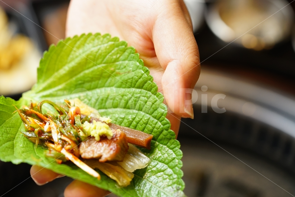 	식사,돼지고기,삼겹살,고기,구이,소주안주,안주,먹방,꼬기,만남,술자리,술한잔,먹거리,푸드,불판,또띠아,쌈,이색,사람,인물,인간,human,person,신체일부,몸,body,음식,식재료,요리,food,cook,meal,dishes,food reserves,육류,고기,meat,한식,한국음식,한국요리,korean food,korean dishes,korean meal,korean cook
