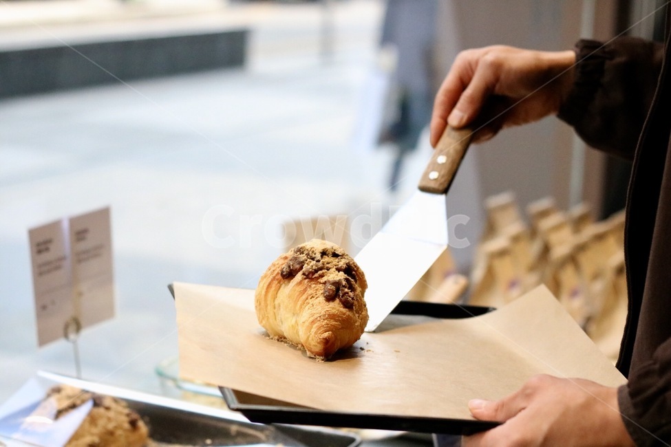 크로아상,빵,카페,cafe,감성,단팥크로아상