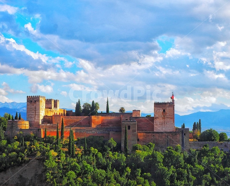 해외,유럽,스페인,그라나다,알함브라궁전,전망대,euro,spain,granada,랜드마크,landmark,tourist attraction,해외,외국,세계,foreign,oversea,world,세계랜드마크,해외랜드마크,외국랜드마크,world landmark,world tourist attraction,건축물,건물외관,exterior,building,structure,architecture,construction,nature,자연
