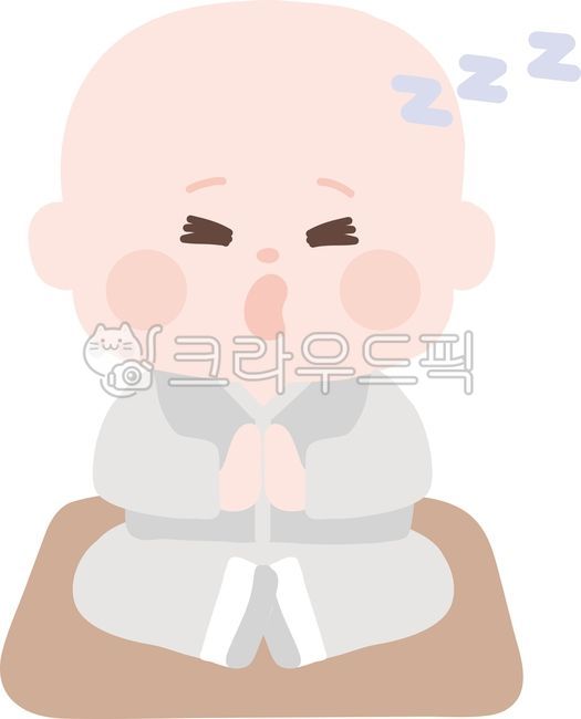 부처님,부처님오신날,석가탄신일,동자승,동자,스님,승려,승복,승려복,부처,불교,어린이,템플스테이,절,동자스님,캐릭터,방석,기도,합장