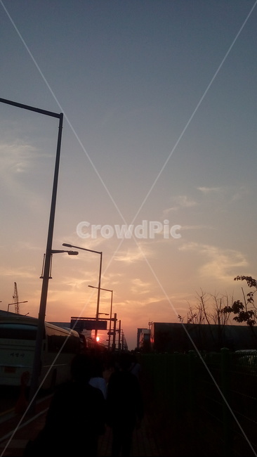 노을,sunset,하늘,orange,sky