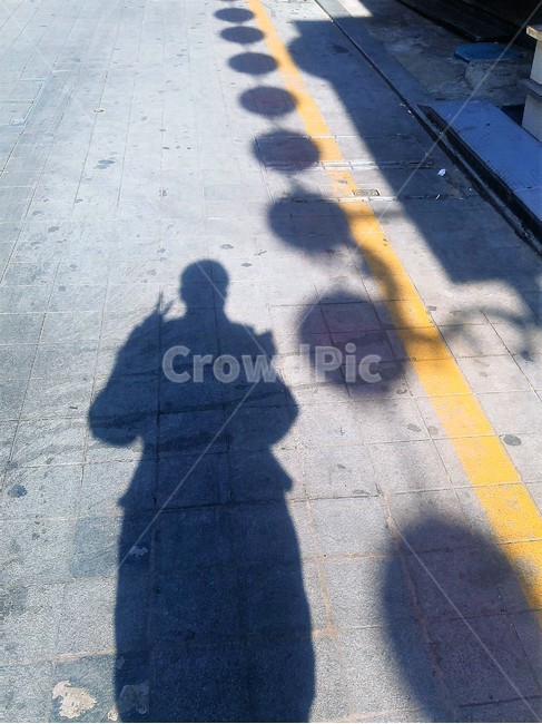 그림자,차이나타운,보도,shadow,sidewalk