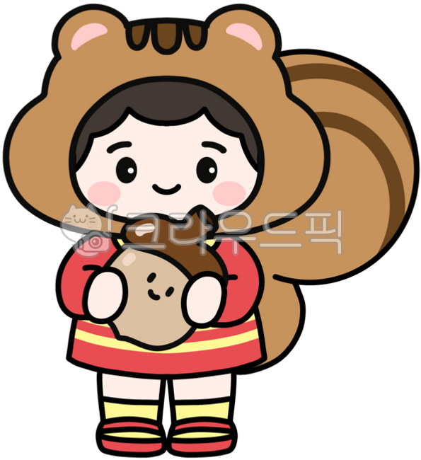 Fall,face compositing,mask,kindergarten fall,fall illustration,fall food,squirrel,child,acorn,girl,kindergartener,student,female student,kindergarten,school,cute,character,design,kindergarten decoration,kindergarten design,kindergarten