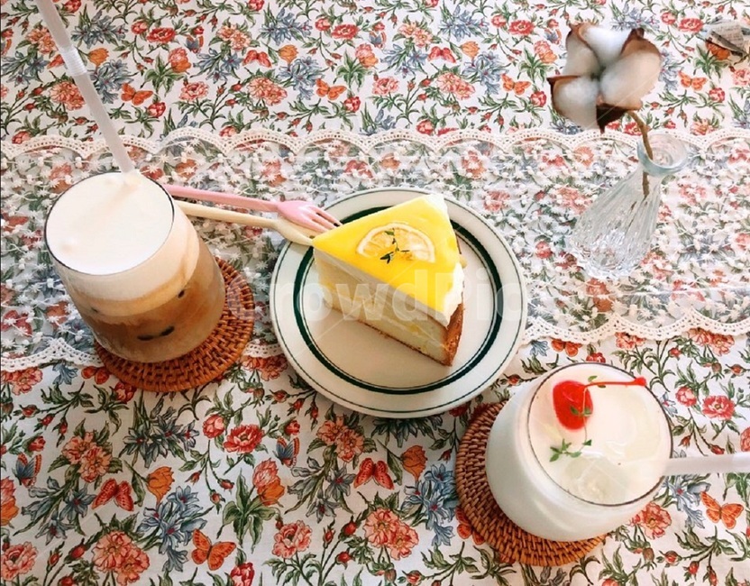 커피,케익,테이블,목화,인테리어,꽃무늬,봄,체리,휘핑,레이스,카페,coffee,cake,interior,flower,flowerpattern,cherry,beverage,음료,레몬케익,lemon,table,음식,식재료,요리,food,cook,meal,dishes,food reserves
