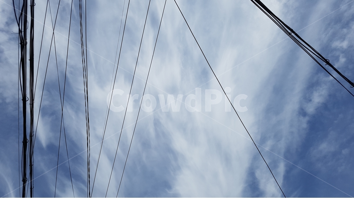 전봇대,전깃줄,하늘,구름,전기,전선,sky,cloud,자연,풍경,nature,landscape,에너지산업,energy industry