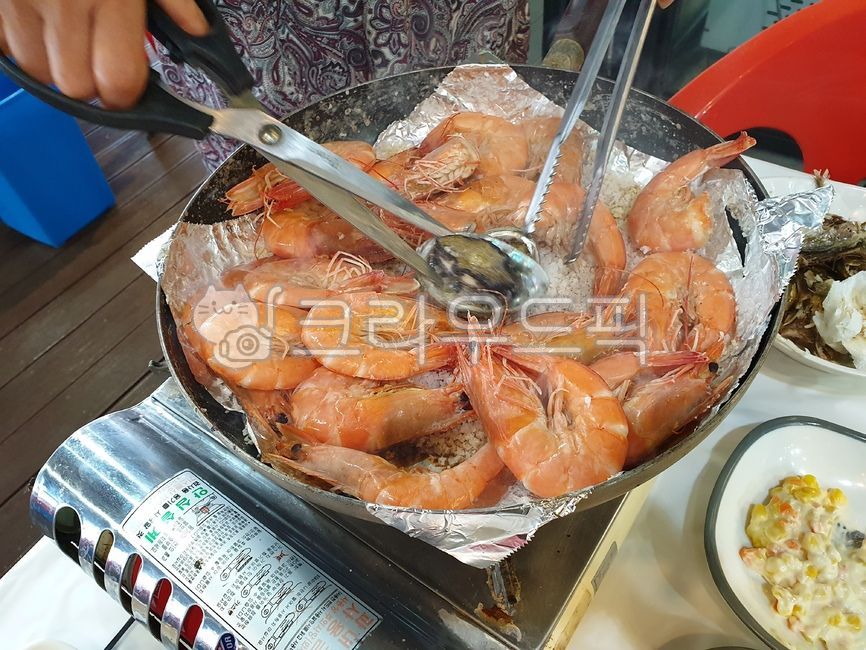 새우,소금구이,대하,흰다리새우,오동통,해산물