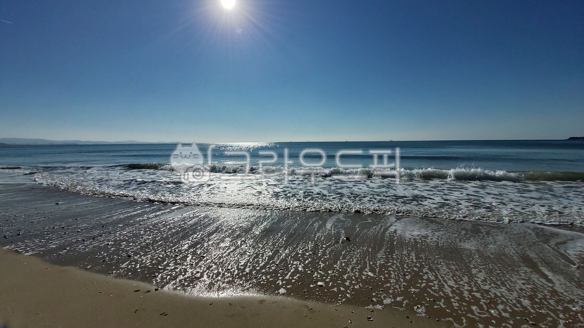 nature, 하늘, beach, 해변, sea, 사진,이미지,일러스트,캘리그라피 - skyhotdog작가