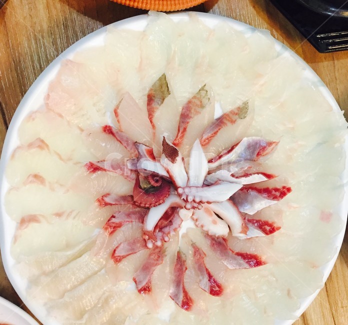 광어,회,안주,술자리,횟집,해산물,확대,음식